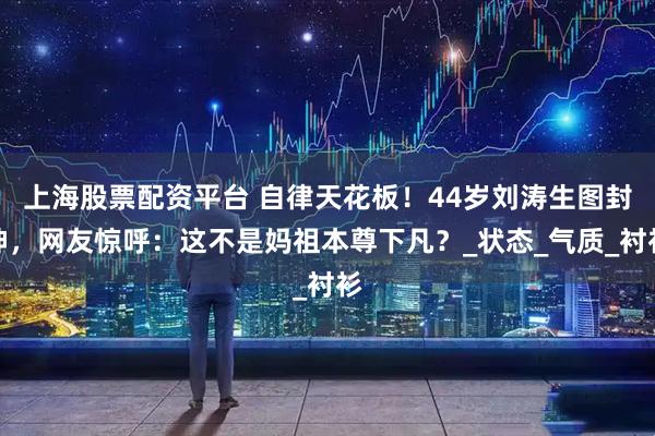 上海股票配资平台 自律天花板！44岁刘涛生图封神，网友惊呼：这不是妈祖本尊下凡？_状态_气质_衬衫